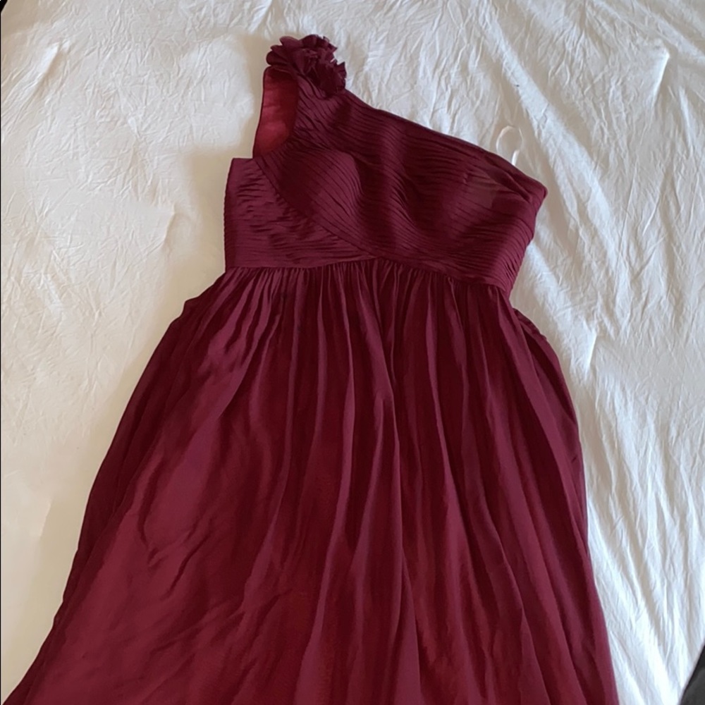 Burgundy Dress